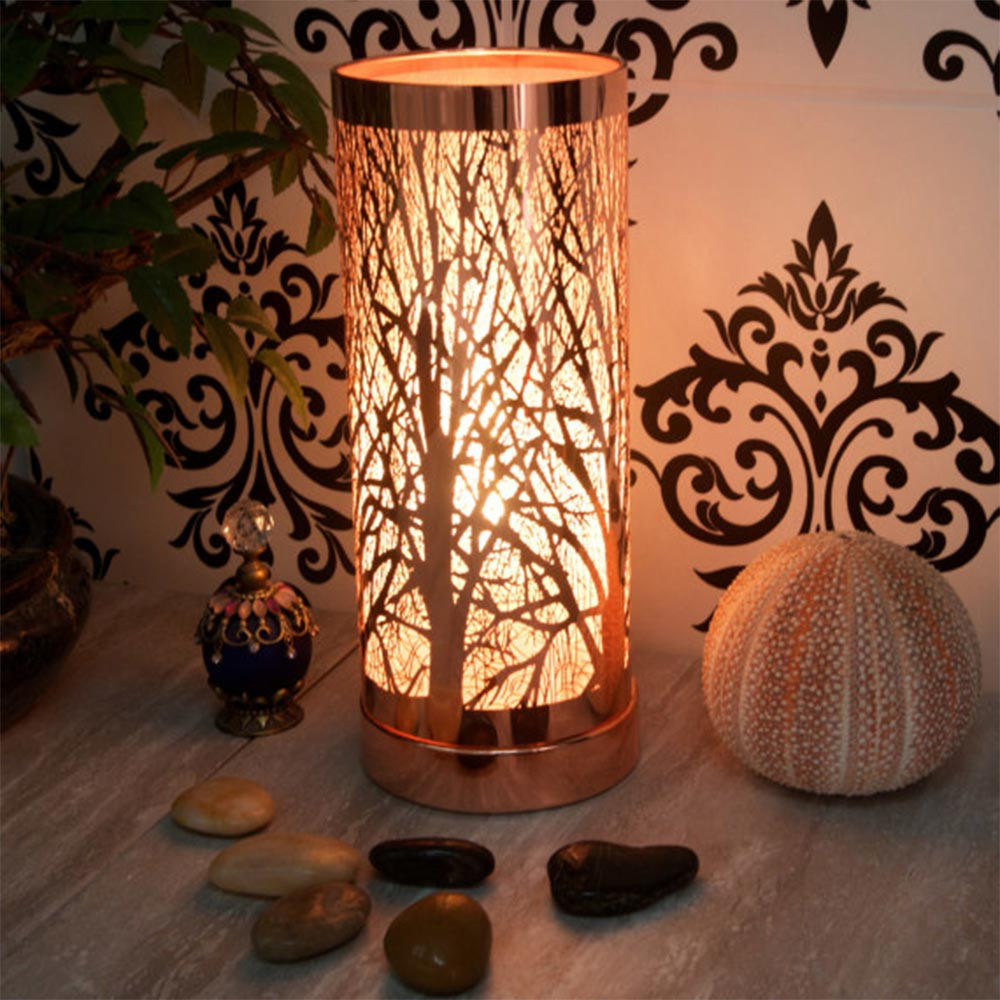 Rose Gold Aroma Touch Lamp