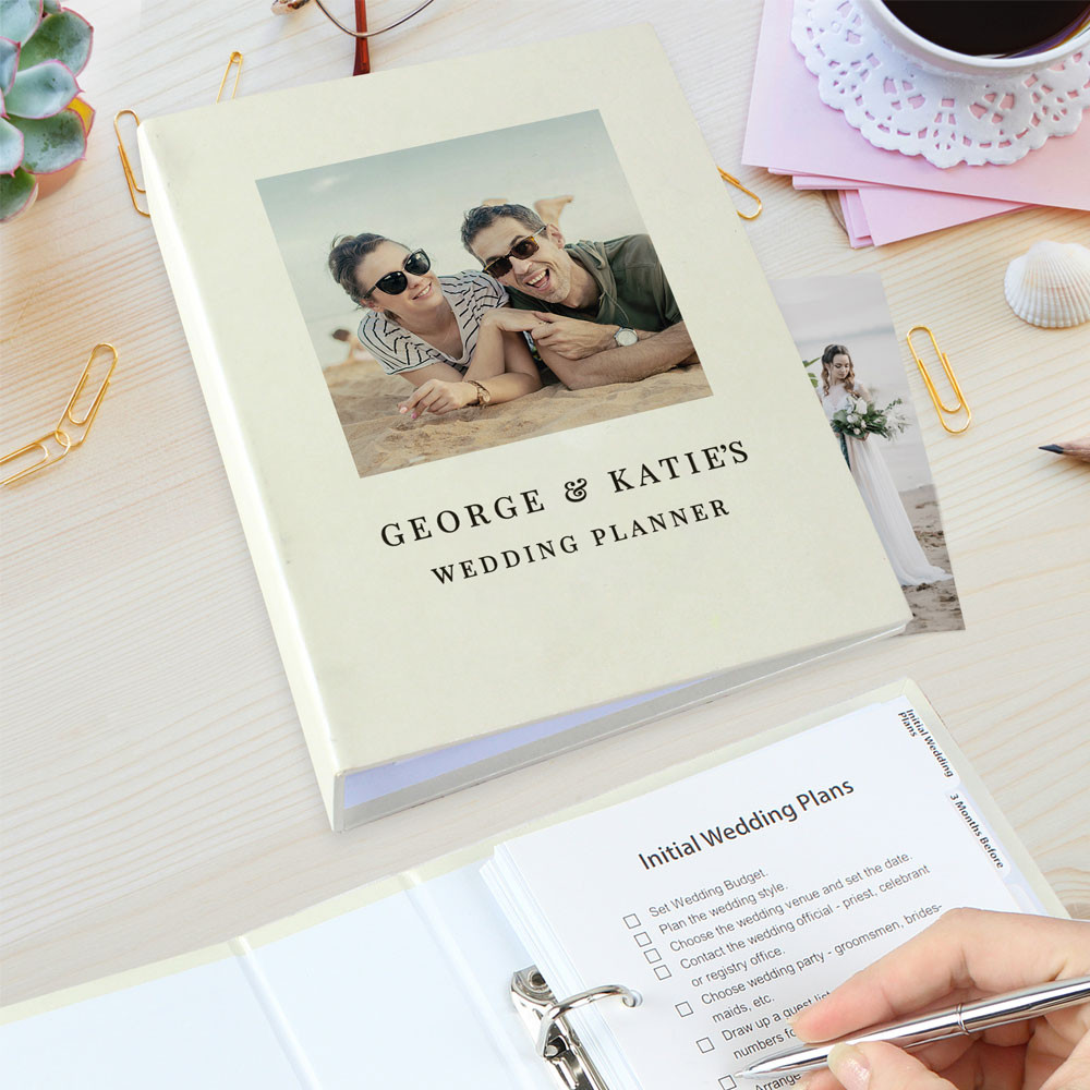 Personalised Wedding Plans Book