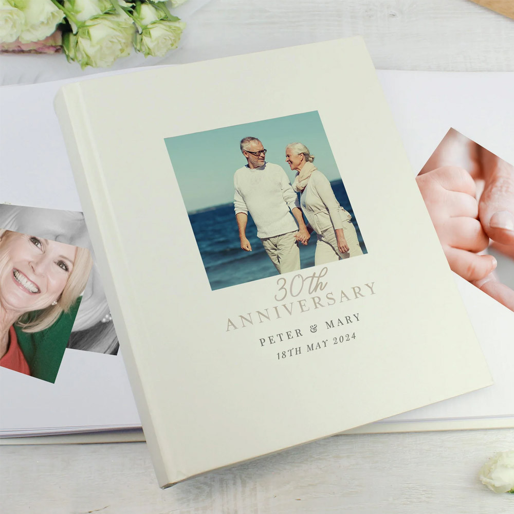 Personalised Traditional 30th Anniversary Photo Album