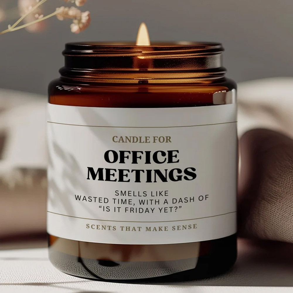 Office Meetings Candle