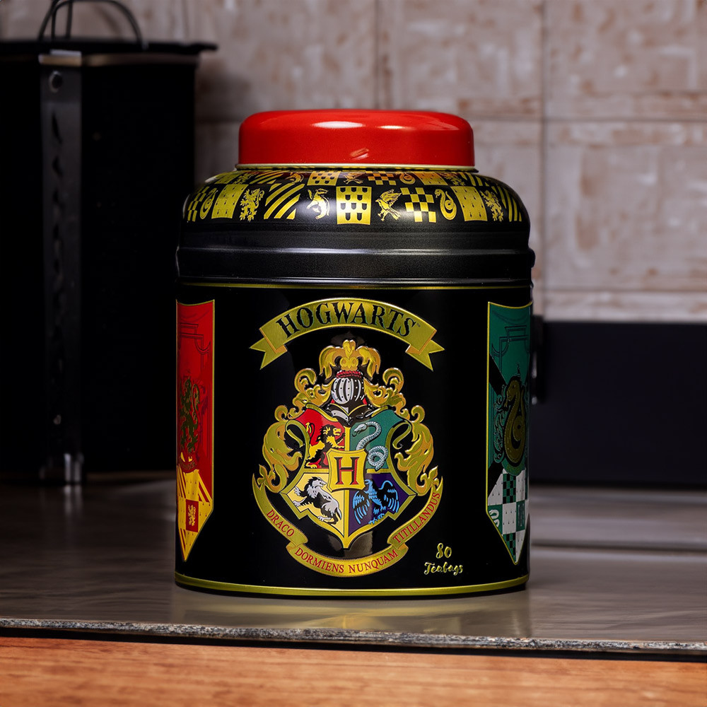 Harry Potter Hogwarts Tea Caddy 80 Teabags