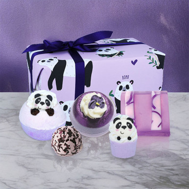 Image of Bomb Cosmetics Panda Yourself Wrapped Gift Set