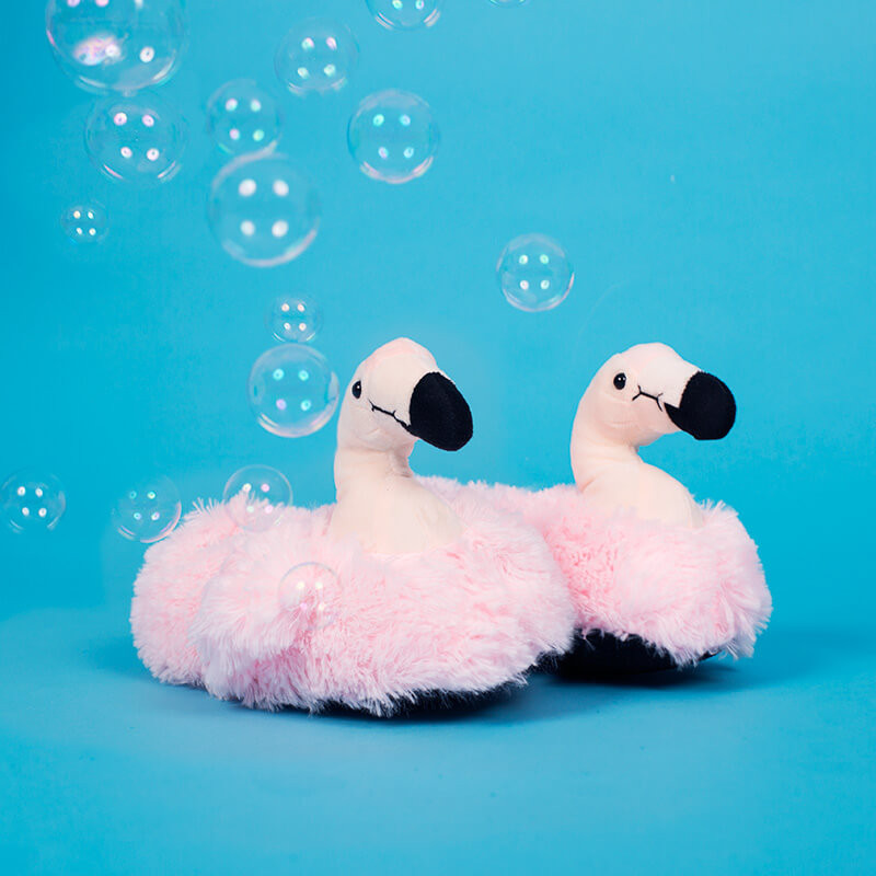 Flamingo Slippers pink