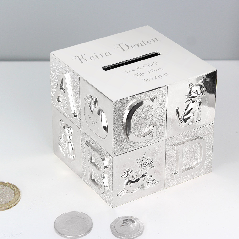 Personalised ABC Money Box