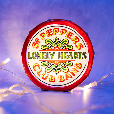Click to view product details and reviews for Beatles Sergeant Peppers Drum Light.