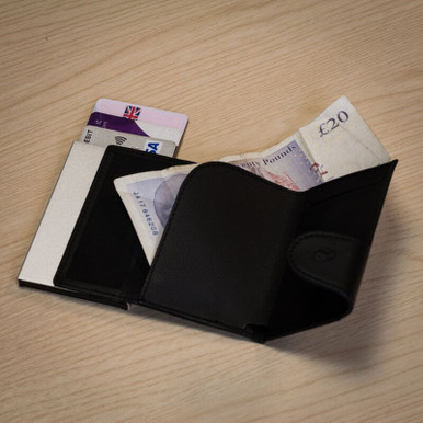 Image of RFID Cardholder Wallet - Black