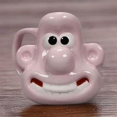 Image of Aardman Wallace & Gromit Wallace Boxed Shaped Mug