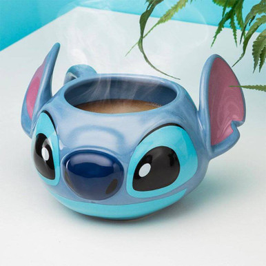 Click to view product details and reviews for Disney Stitch Shaped Mug.