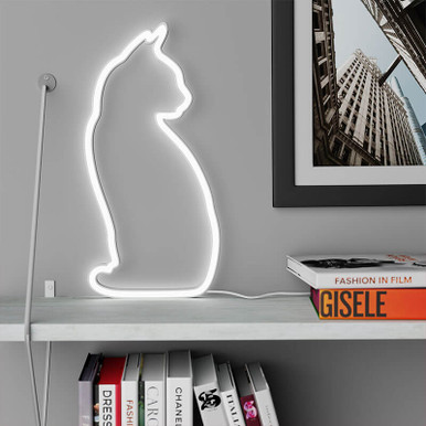 Image of Sitting Cat Upright LED Light