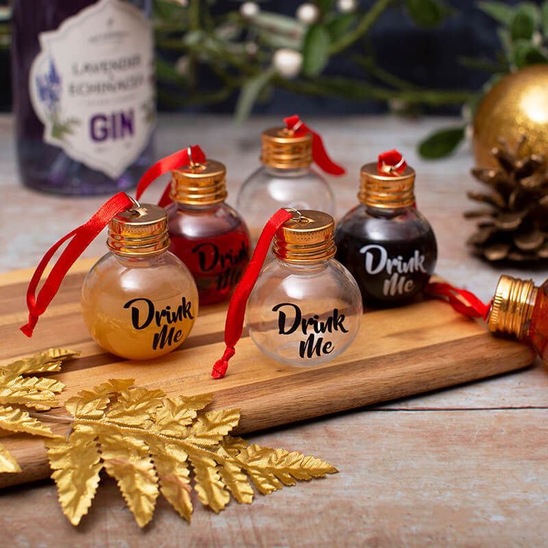 Drink Me Boozy Baubles - Set of 6