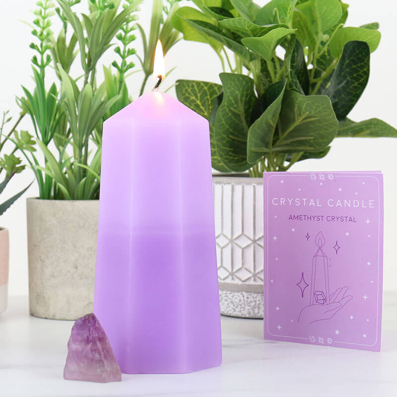 Positivity Crystal Candle