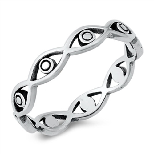 Silver Ring - All Seeing Eye