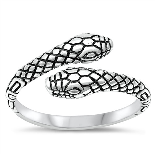 Silver Ring -  Snake Ring Sterling Silver Ring - 925