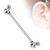 Unicorn on Both Sides 316L Surgical Steel Industrial Barbells