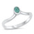 Genuine Turquoise Silver Ring