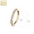 14 Kt. Gold CZ Paved Half Circle Bendable Hoop Rings For Ear Cartilage, Eyebrow, Nose and More