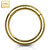 High Quality Precision 14 Karat Solid Gold Hinged Segment Rings
