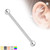 Twisted Rope 316L Surgical Steel Industrial Barbell