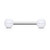 Candy Stripe Acrylic Ball 316L Surgical Stainless Steel Barbell