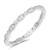 Silver CZ Ring band 925