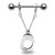 Handcuff Dangle Nipple Shield w/ Bar