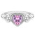 The ultimate princess heart shape cubic zirconia ring