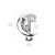 Crescent Top Drop Navel Ring
