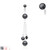 Pearl Coated Balls & Dangles 316L Steel Belly Ring