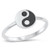 Silver Ring - Yin Yang