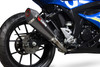 Scorpion Serket Taper Full System - Carbon Fibre Sleeve - GSX-R 125 / GSX-R 150 - 2017 - 2019 - RSI121CEO