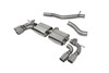 Scorpion Non-resonated cat/gpf-back system with valves Valved S3 3-Door/Sportback 8V 2013 - SAUS108