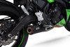 Scorpion Red Power Full System Black Ceramic Coated Sleeve   Ninja 650 - 2023 - PKA145SYSBCER