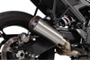 Scorpion Red Power Slip-on Brushed Stainless Steel Sleeve - KTM 990 Duke - 2024-2025 - PKT96SEO