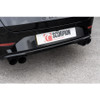 Scorpion Resonated GPF Back System - Black Ceramic Daytona Trims - Leon ST VZ 4Drive 2.0STI DSG 2020 - 2025 - SST022C
