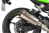 Scorpion Half System Red Power Titanium Sleeve  - Kawasaki Ninja 500 Euro 5+ - 2024 > 2025 - PKA149TEO