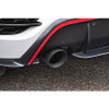 Scorpion Non-resonated gpf-back system non valved - Hyundai Kona N - Black ceramic Daytona trims - SHYS109DC