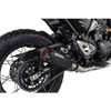 Scorpion Red Power Slip-On - Black Ceramic Coated Sleeve - Triumph Scrambler 400 X & XC - PTR97BCER