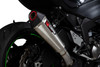 Scorpion Serket Taper Slip-on Brushed Stainless Steel Sleeve - Ninja ZX-6R / Ninja ZX-636 - 2019 - RKA129SEO