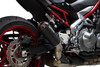 Scorpion Red Power Slip-on Black Ceramic Coated Sleeve - Z900 - 2017 - PKA114BCER