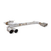 Scorpion Non-res GPF Back System - Polished 83mm Daytona trims - Cupra Leon 300 VZ3 2.0 TSI - SSTS023D