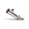 Scorpion Red Power Slip-on - Brushed Stainless Steel Sleeve - NX500 Euro 5+ - 2024 - 2026 - PHA209SEO