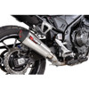 Scorpion Serket Taper Slip-on - Brushed Stainless Steel Sleeve - NX500 Euro 5+ - 2024 - 2026 - RHA209SEO