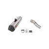 Scorpion Serket Taper Slip-on - Brushed Stainless Steel Sleeve - NX500 Euro 5+ - 2024 - 2026 - RHA209SEO