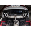 Scorpion Resonated cat/gpf back system - Black ceramic coated quad 114mm Daytona trims - Audi S3 2.0T 8Y Quattro (Saloon) GPF Model - SAU131C