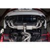 Scorpion Non-res cat/gpf back system & electronic valves - Carbon fibre quad 114mm Ascari trims - Audi S3 2.0T 8Y Quattro (Saloon) GPF Model - SAUS130CF