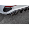 Scorpion Non-res cat/gpf back system - Carbon fibre quad Ø114mm Ascari trims - Audi S3 2.0T 8Y Quattro (Saloon) GPF Model - SAUS131CF