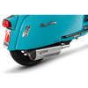 Scorpion Serket Parallel Full System - Brushed Stainless Steel Sleeve - Royal Alloy GP 125 MT EURO 5+ - RRA111SYSSEO