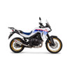 Scorpion Serket Parallel Slip-on - Brushed Stainless Steel Sleeve - Honda Transalp XL750 -  RHA201SEO