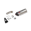 Scorpion Serket Parallel Slip-on - Titanium Sleeve - Honda Transalp XL750 - RHA201TEO