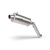 Scorpion Factory Oval Slip-on - Brushed Stainless Steel Sleeve - Honda Transalp XL750 - EHA204SEO